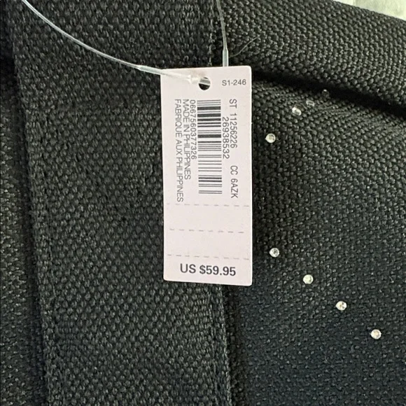 Victoria’s Secret Black Weekender Canvas Bag - Picture 3 of 10